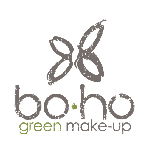 Boho green make-up logo